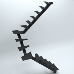 Межэтажная  лестница  